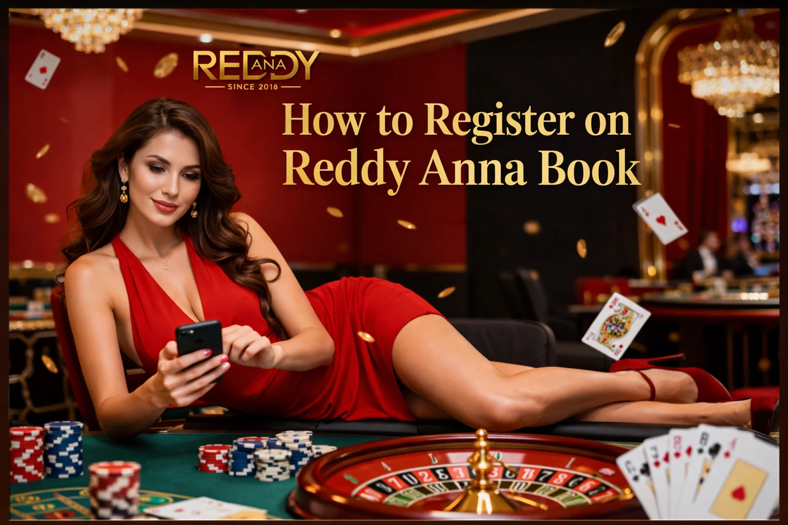 How to Register on Reddy Anna Book